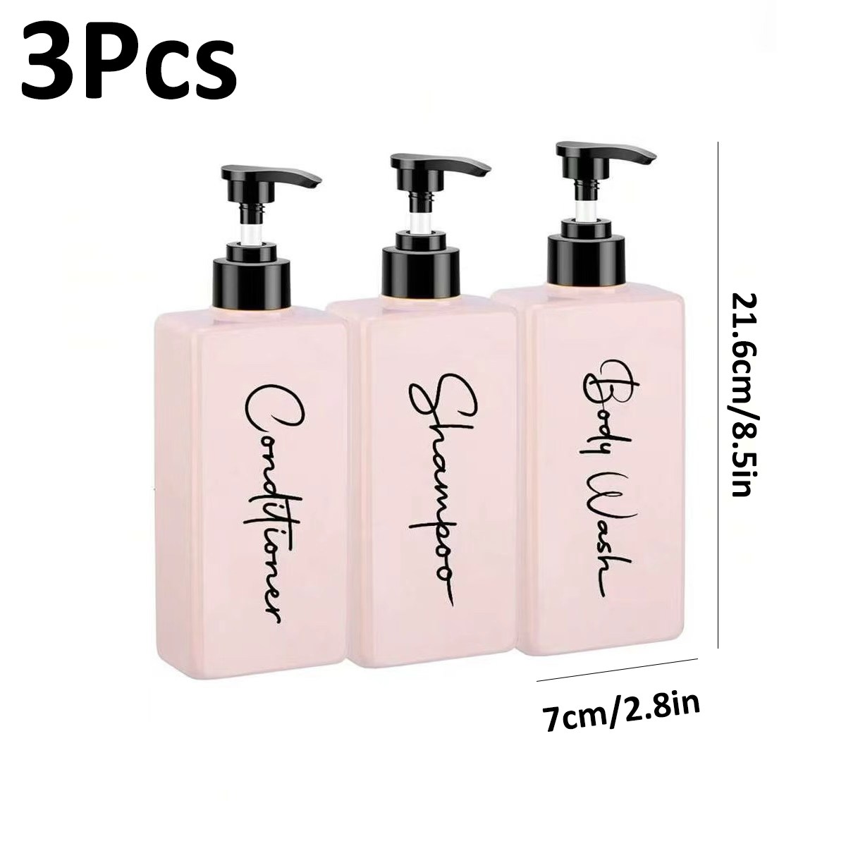3-Pack 400ml Soap Dispenser wi - Gel Refill Pack ulasan dan harga