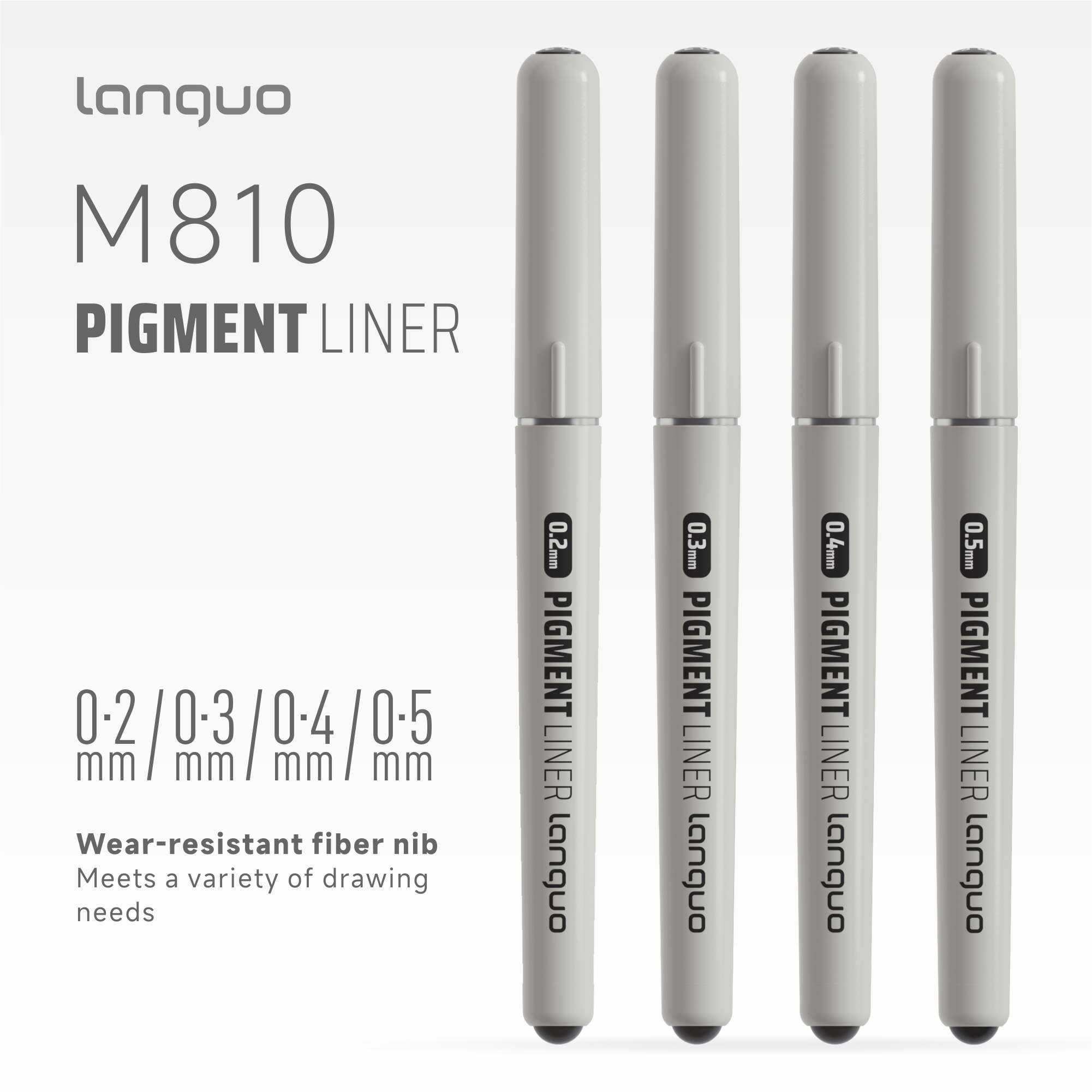 LANGUO 0.2/0.3/0.4/0.5 mm Micr - Correction Pen Fine ulasan dan harga