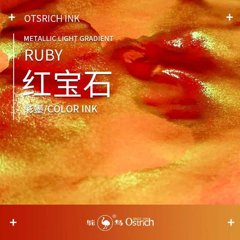 Ostrich Sheen Color Ink Gradie - Fountain Pen Bottled Ink ulasan dan harga