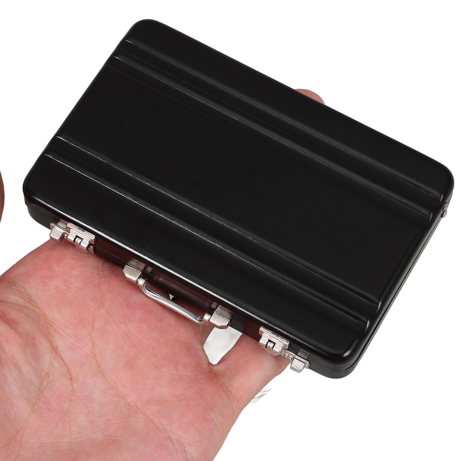Premium Aluminum Alloy Cards S - Card Index Box ulasan dan harga