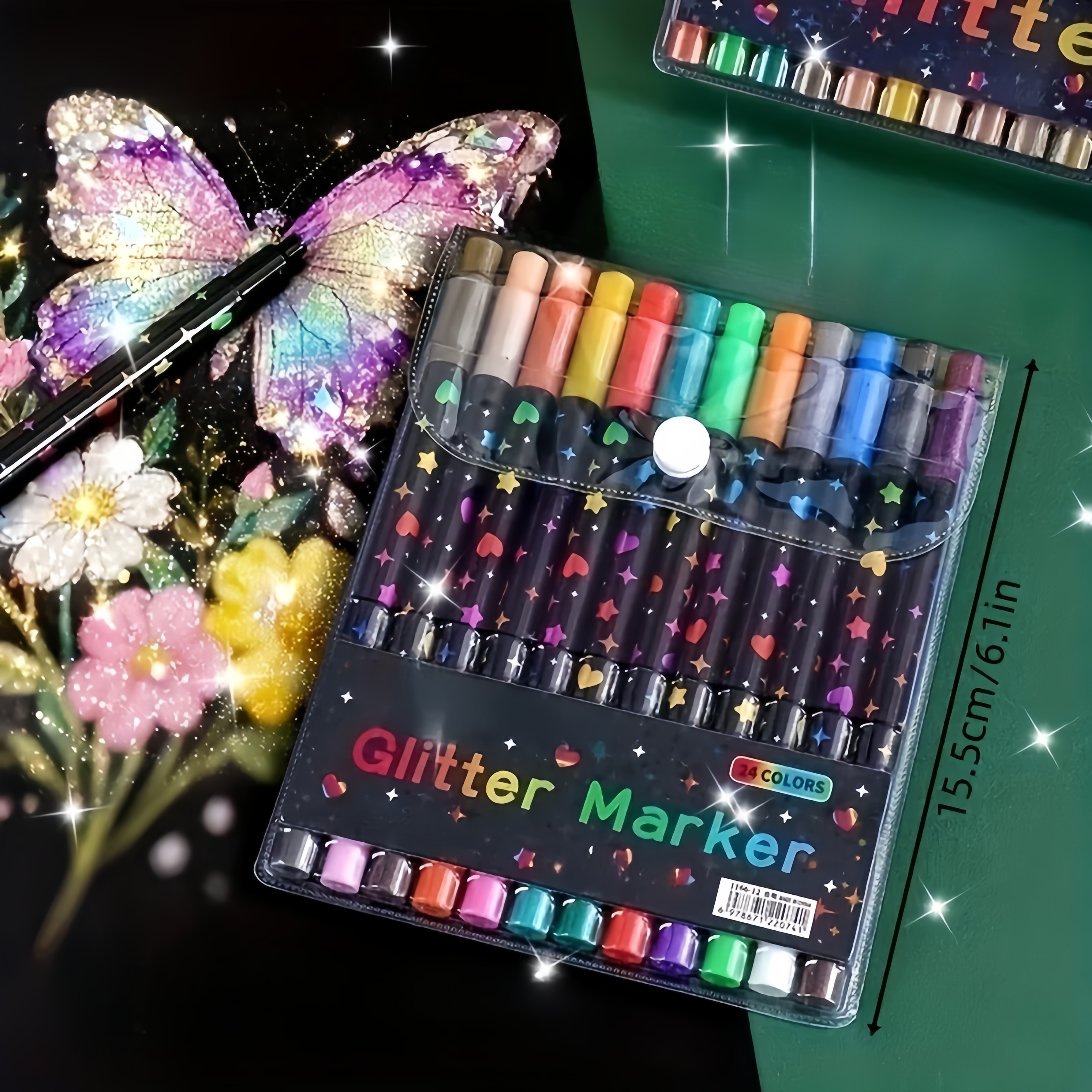 24/48 Color Double-Ended Glitt - Correction Pen Fine ulasan dan harga