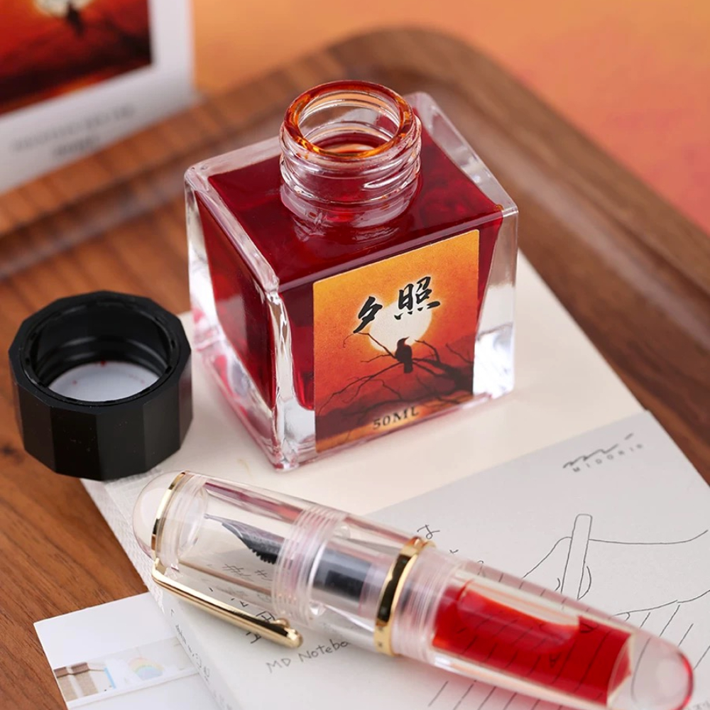 MAJOHN 50ml Fountain Pen Ink V - Fountain Pen Bottled Ink ulasan dan harga
