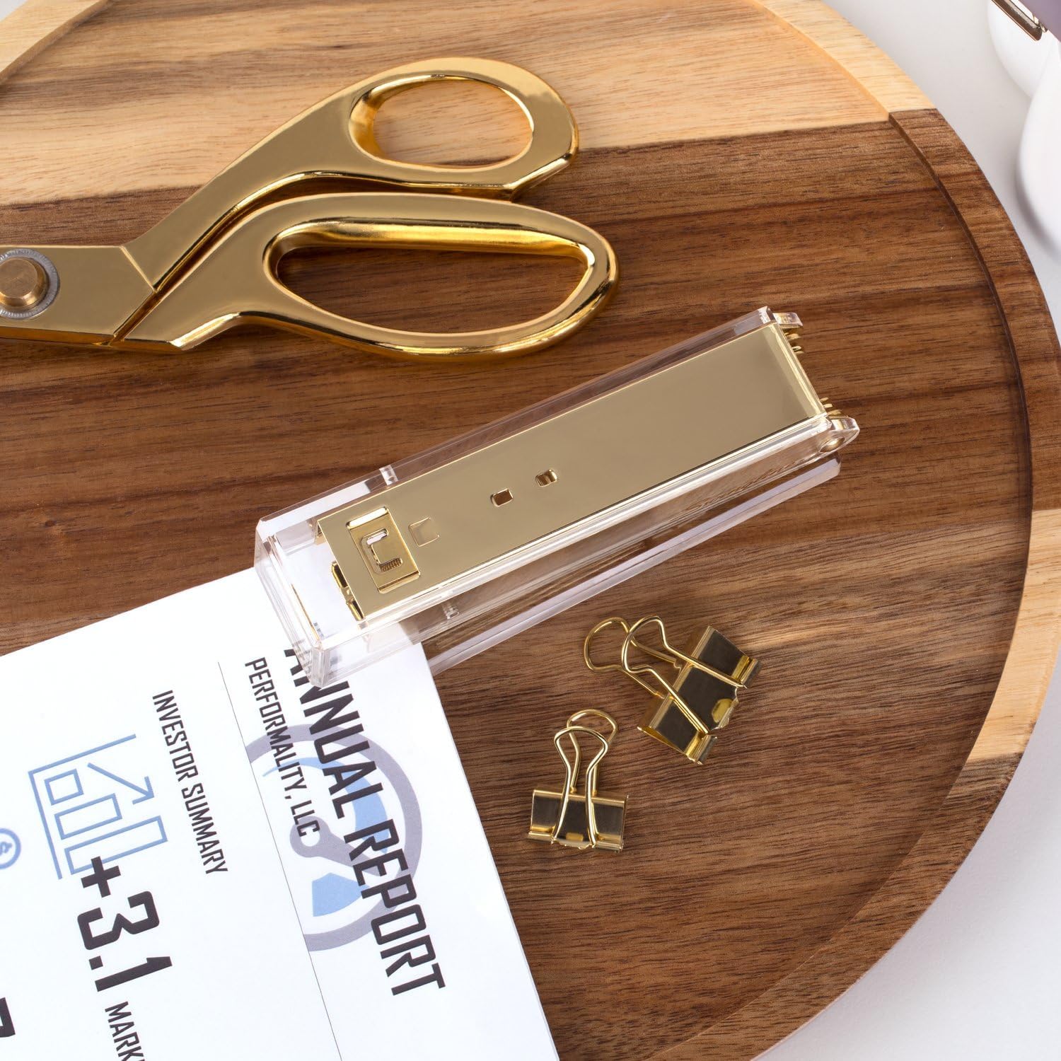 Swingline Compact Clear Acryli - Stapler Half Strip ulasan dan harga