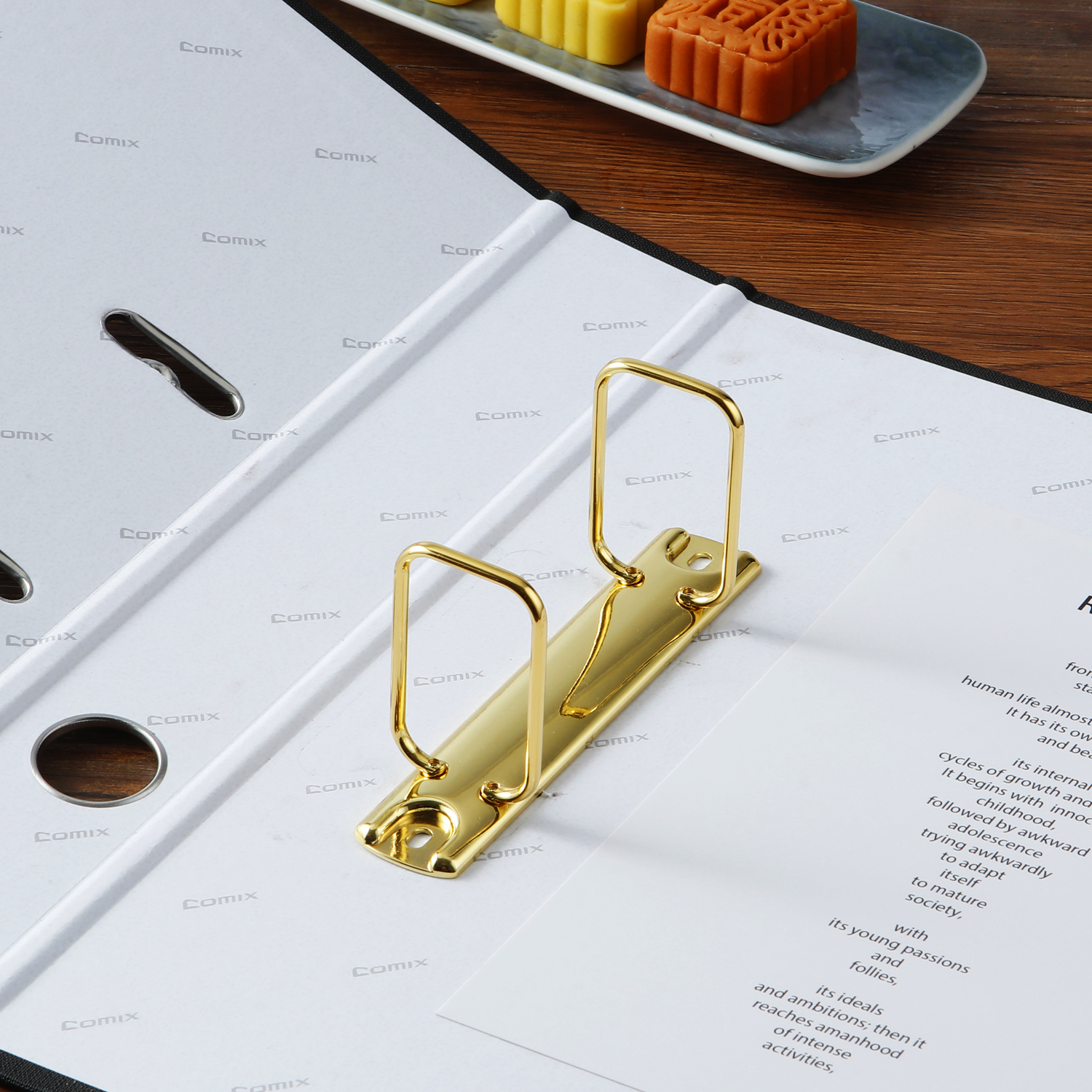 A4/A7 Ring Binder Clips Metal  - Binder A4 Lever ulasan dan harga