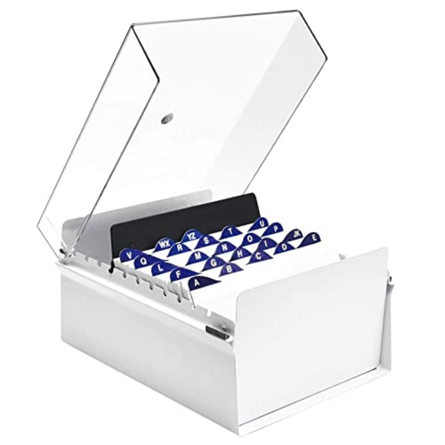 5 X 8 Card File Holder Organiz - Card Index Box ulasan dan harga