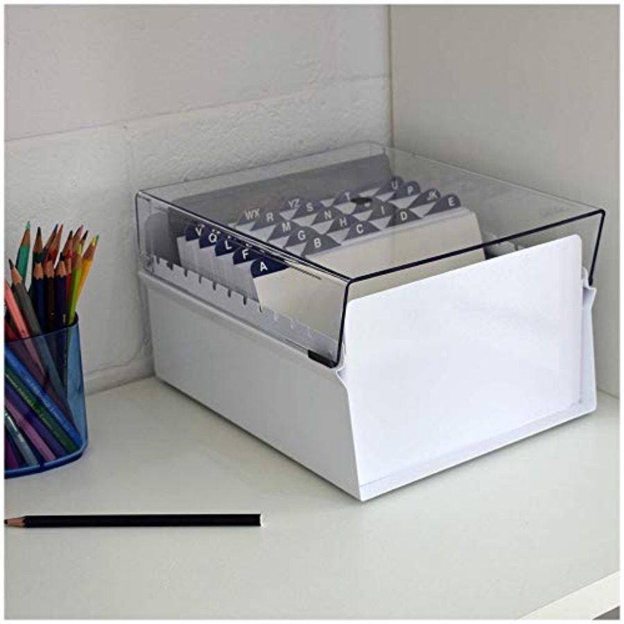 5 X 8 Card File Holder Organiz - Card Index Box ulasan dan harga
