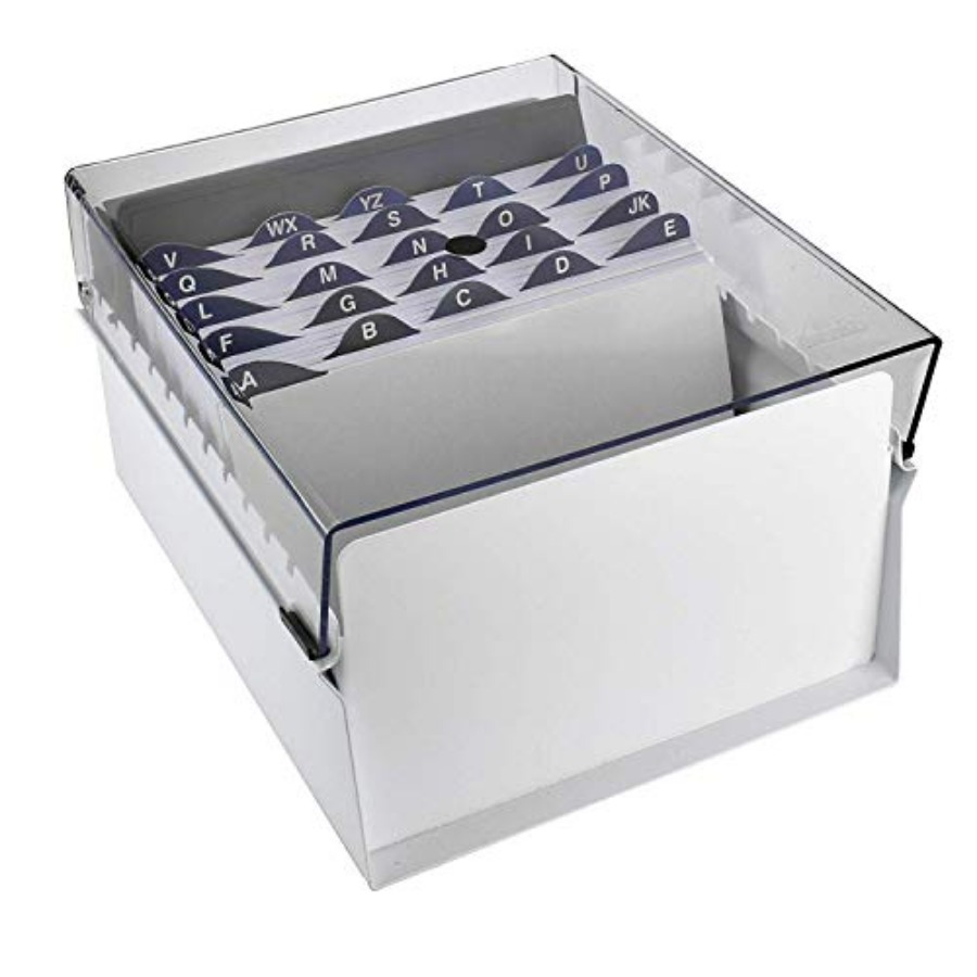 5 X 8 Card File Holder Organiz - Card Index Box ulasan dan harga