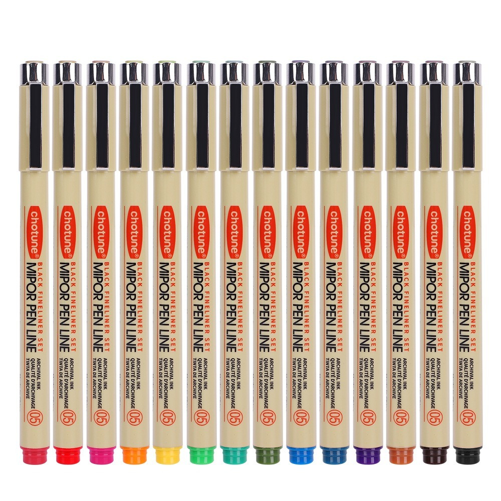 Precision Micro-Line Pens, Set - Archive Box Set ulasan dan harga