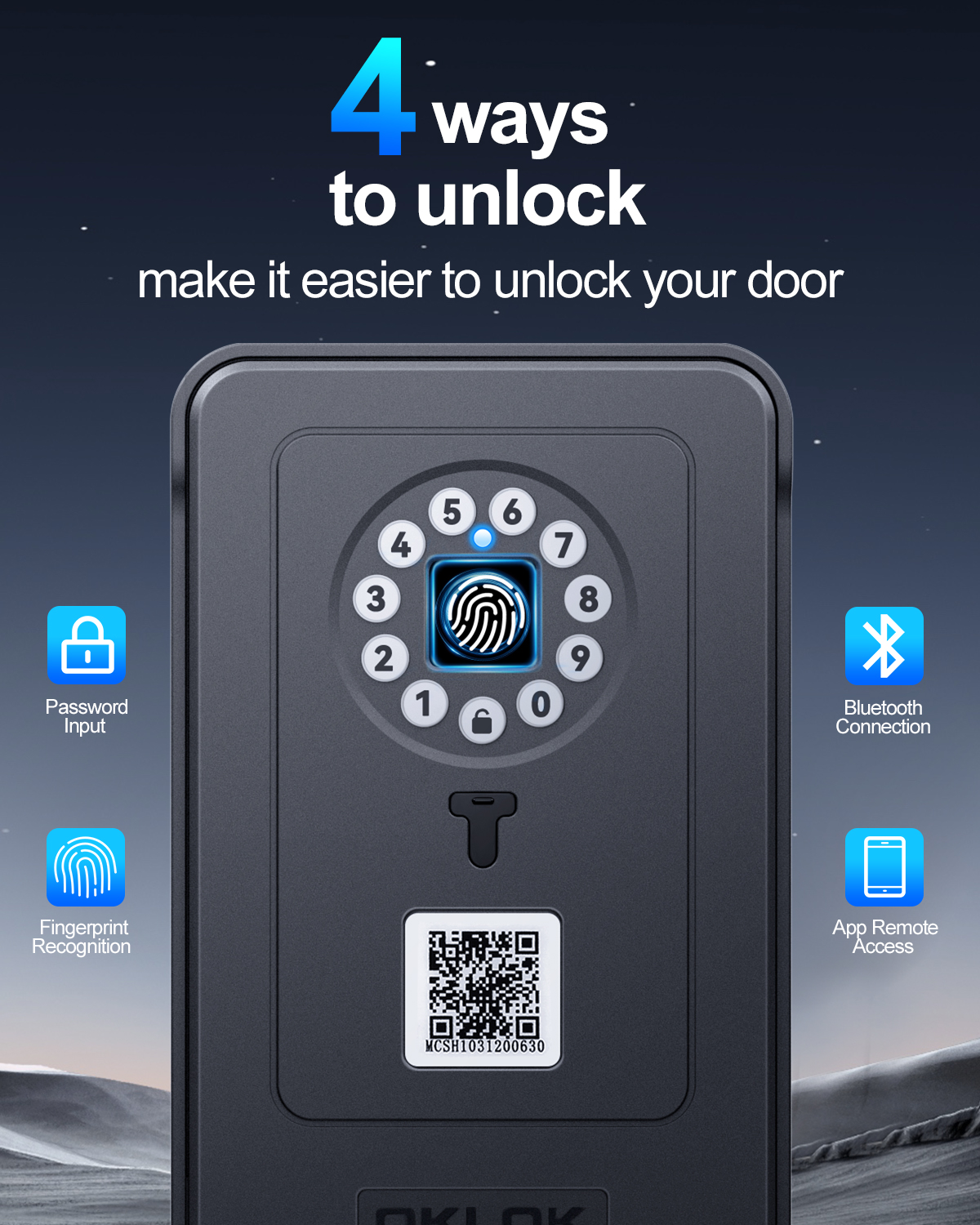 Hollarm Fingerprint Password S - Card Index Box ulasan dan harga