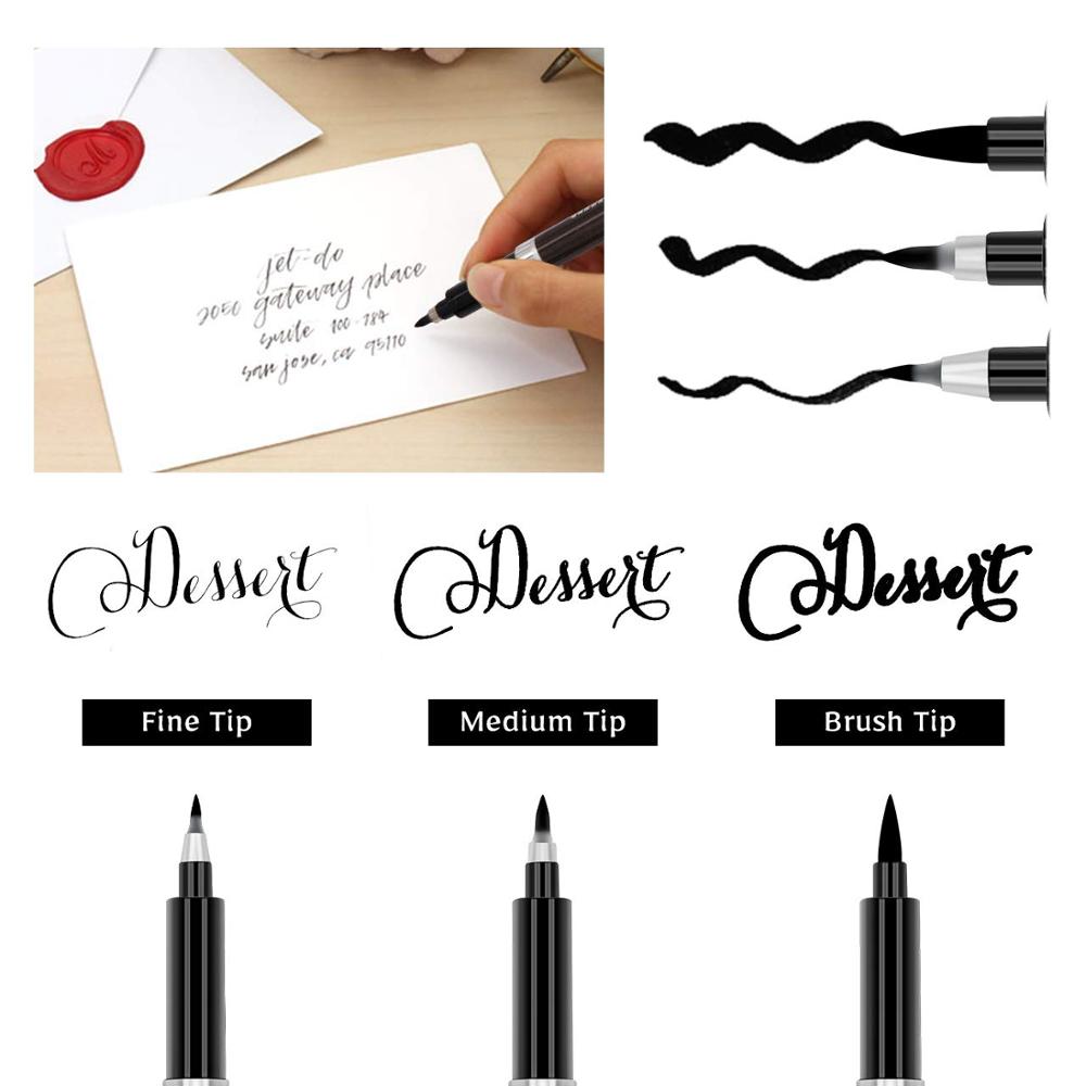 3pcs Calligraphy Pen Set Fine  - Correction Pen Fine ulasan dan harga