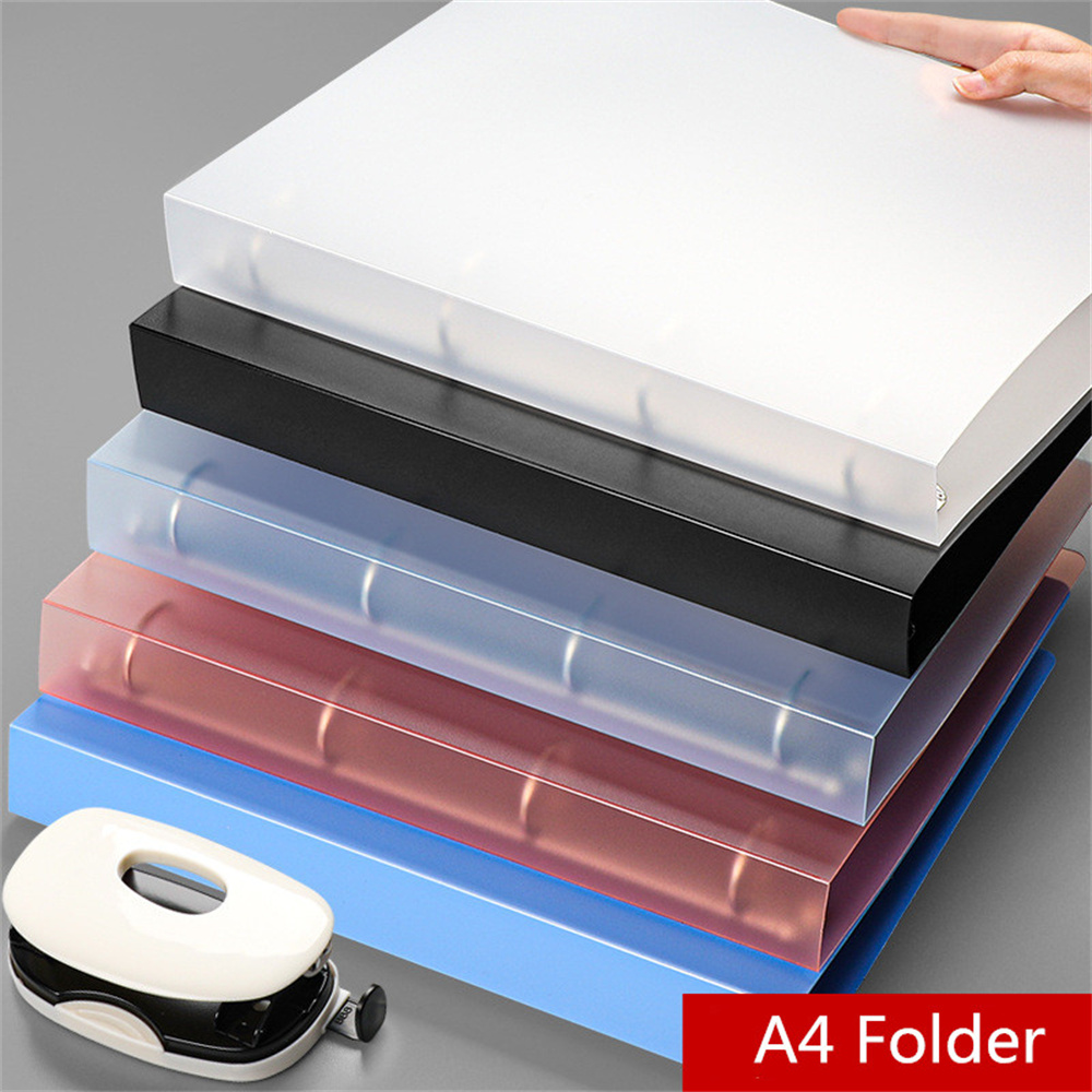 A4 Binder 4 Hole Binder D-Type - Binder A4 Lever ulasan dan harga