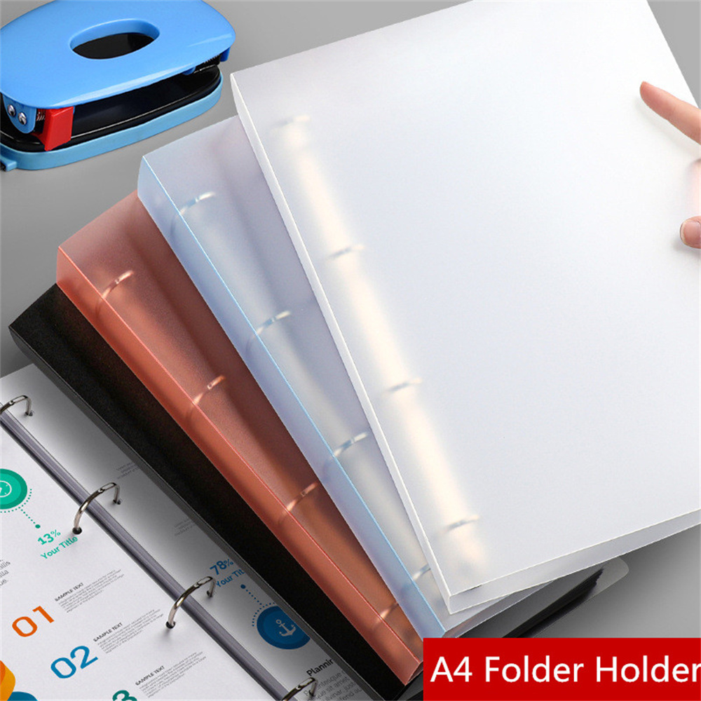 A4 Binder 4 Hole Binder D-Type - Binder A4 Lever ulasan dan harga