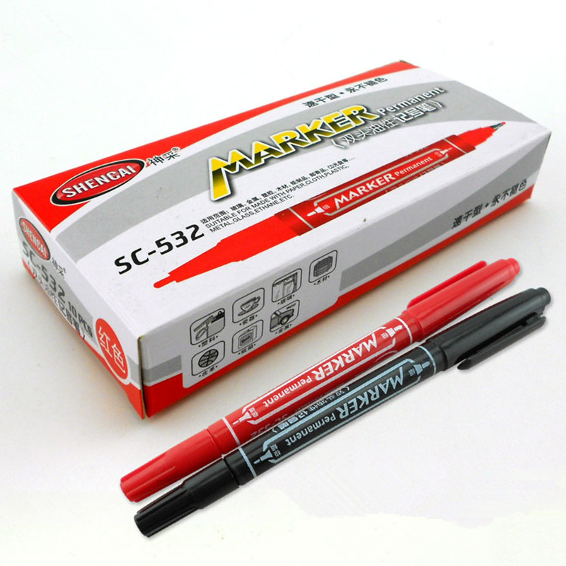 10pcs Dual side color marker p - Correction Pen Fine ulasan dan harga