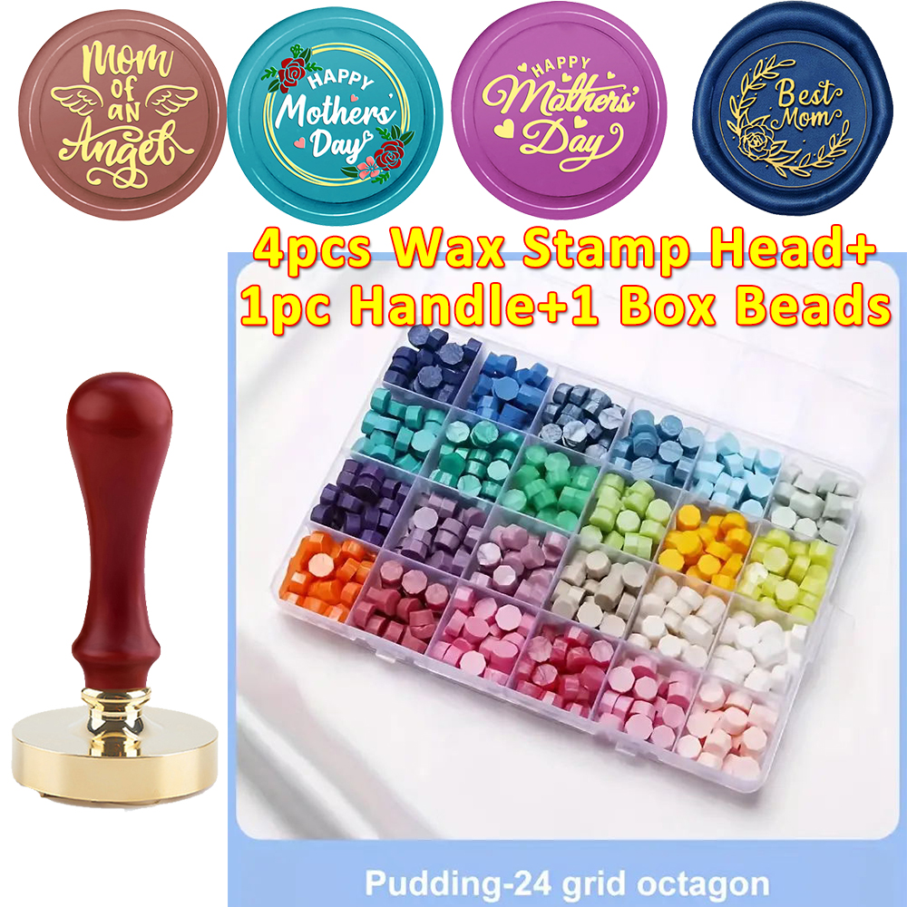 Mother's Day Wax Seal Stamp Se - Wax Seal Stamp Set ulasan dan harga