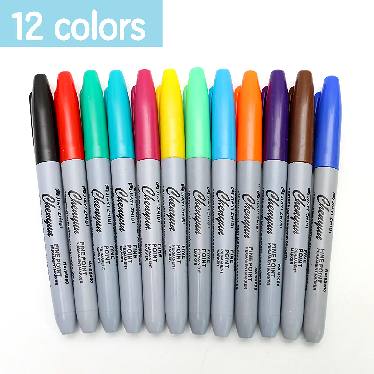 12PCS Permanent Fine Point Pen - Correction Pen Fine ulasan dan harga