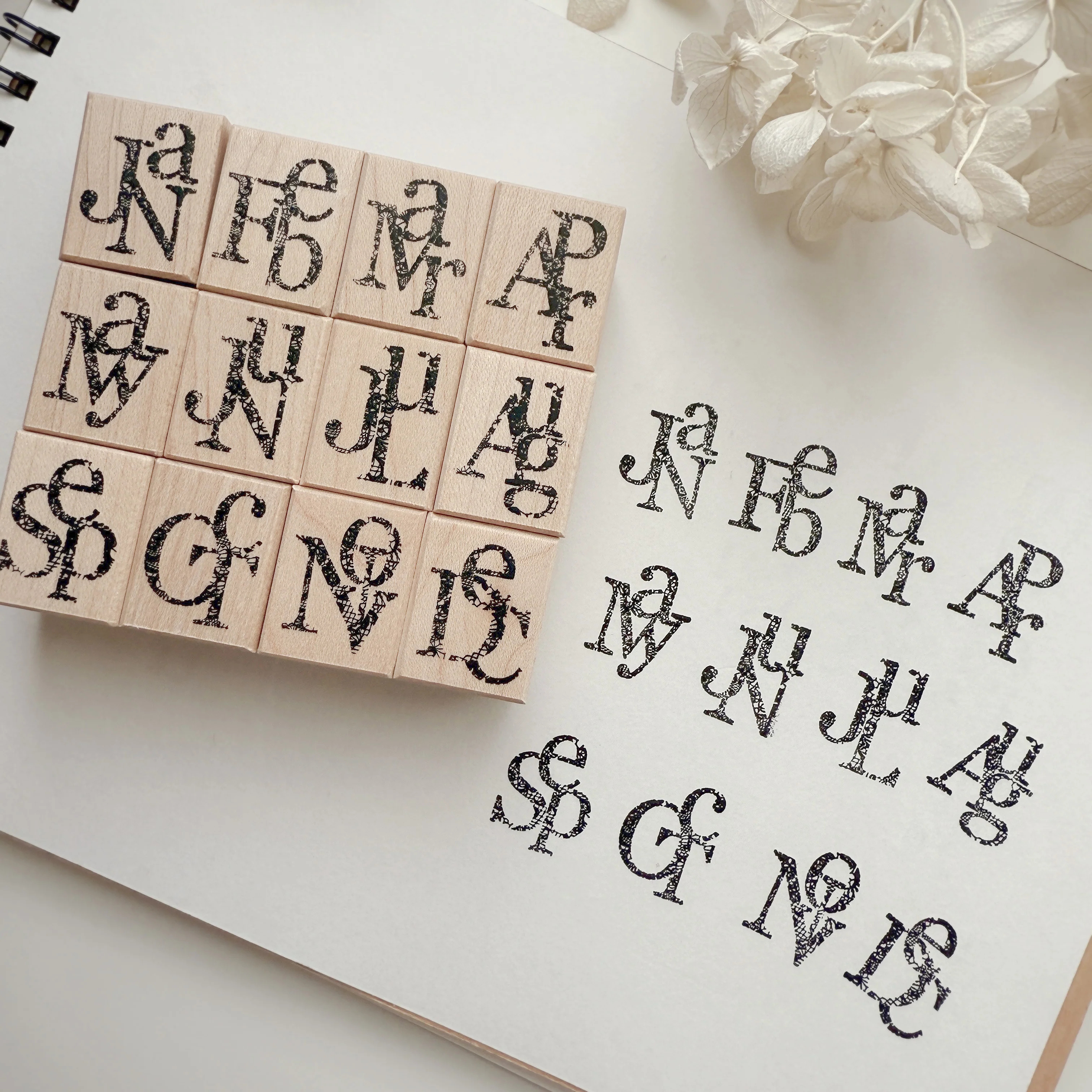 Journal Pages Vintage Month Wh - Rubber Date Stamp ulasan dan harga