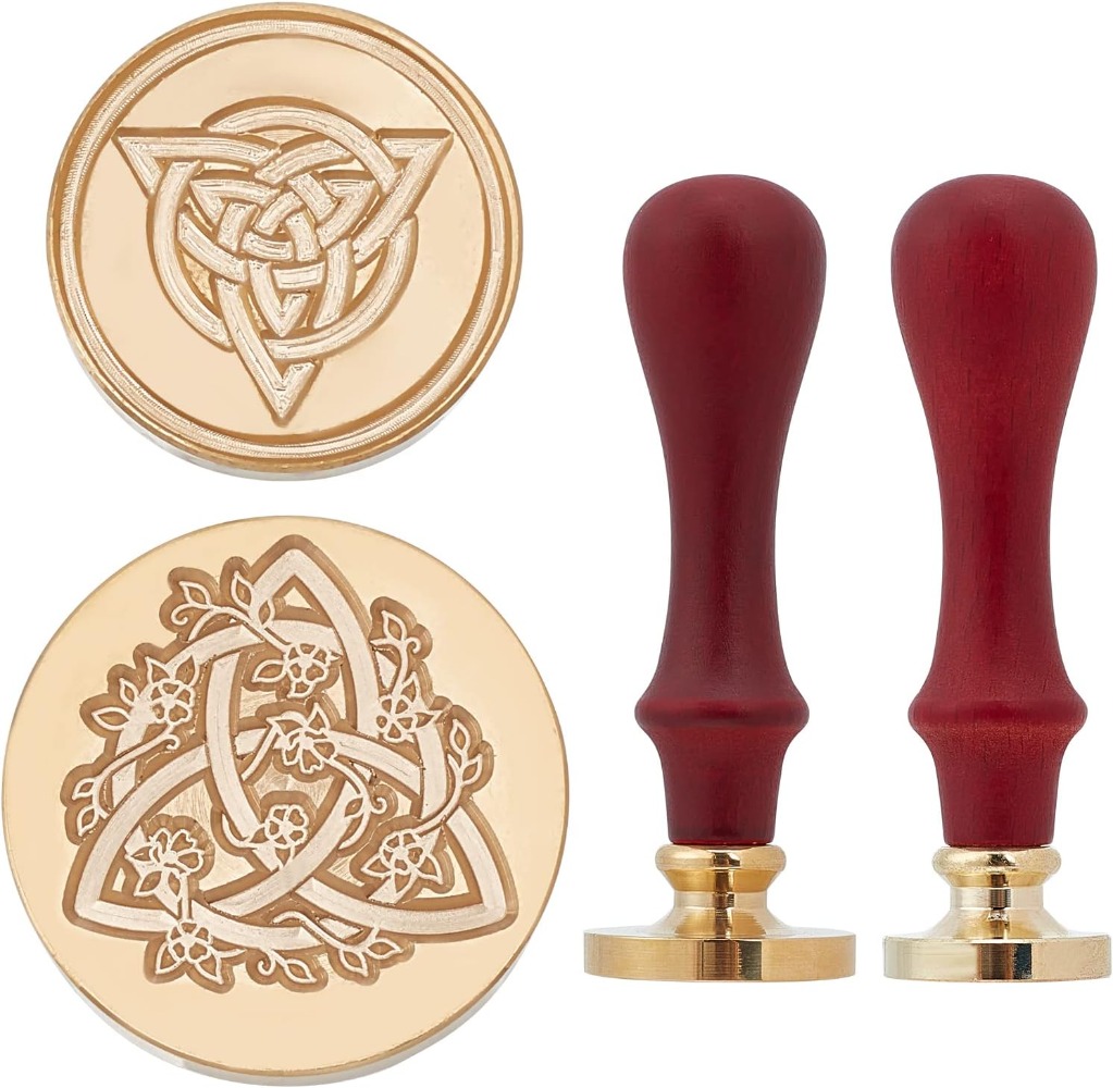 2 Set Celtic Knot Wax Seal Sta - Wax Seal Stamp Set ulasan dan harga
