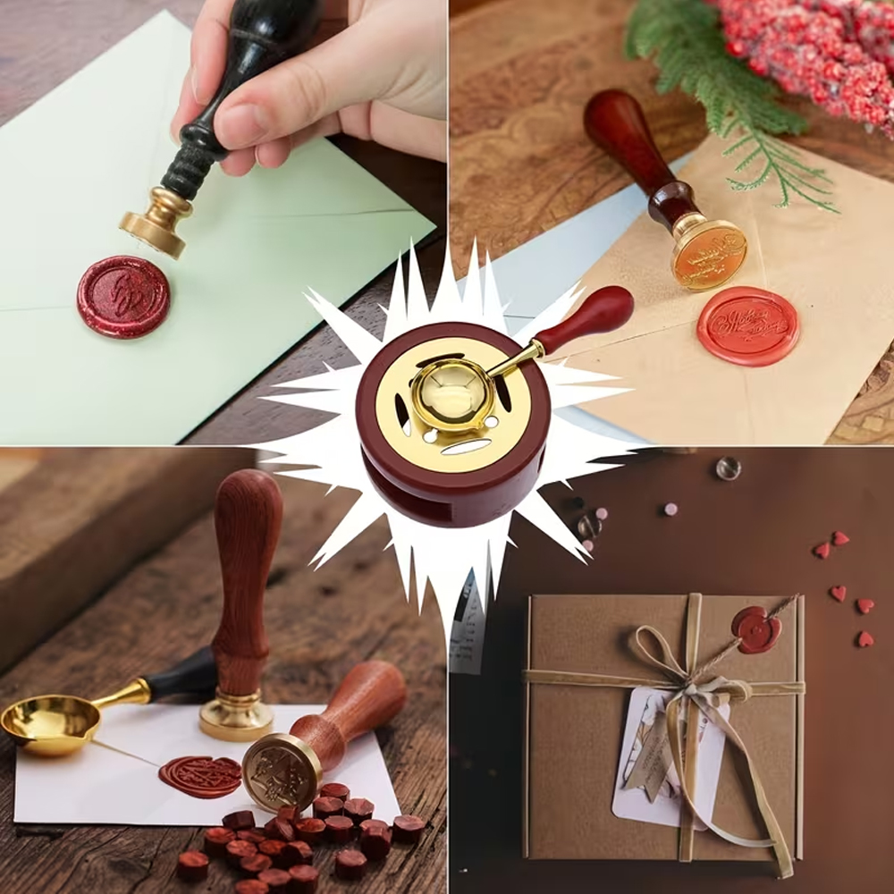 Personalized Wax Seal Stamp Ki - Wax Seal Stamp Set ulasan dan harga