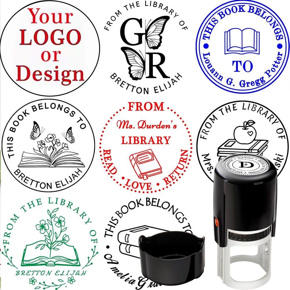 Custom Stamp Personalized Self - Rubber Date Stamp ulasan dan harga