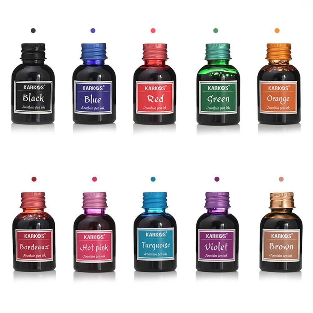 30Ml Pure Colorful Fountain Pe - Fountain Pen Bottled Ink ulasan dan harga