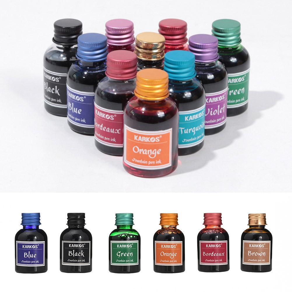 30Ml Pure Colorful Fountain Pe - Fountain Pen Bottled Ink ulasan dan harga