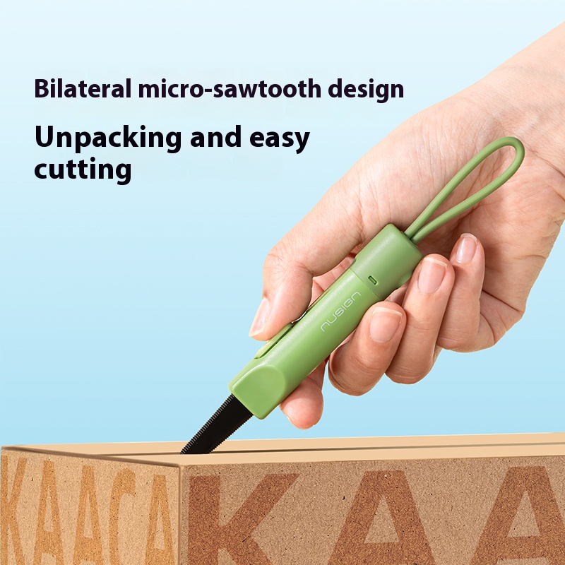 NUSIGN Magnetic Mini Box Cutte - Letter Opener Brass ulasan dan harga