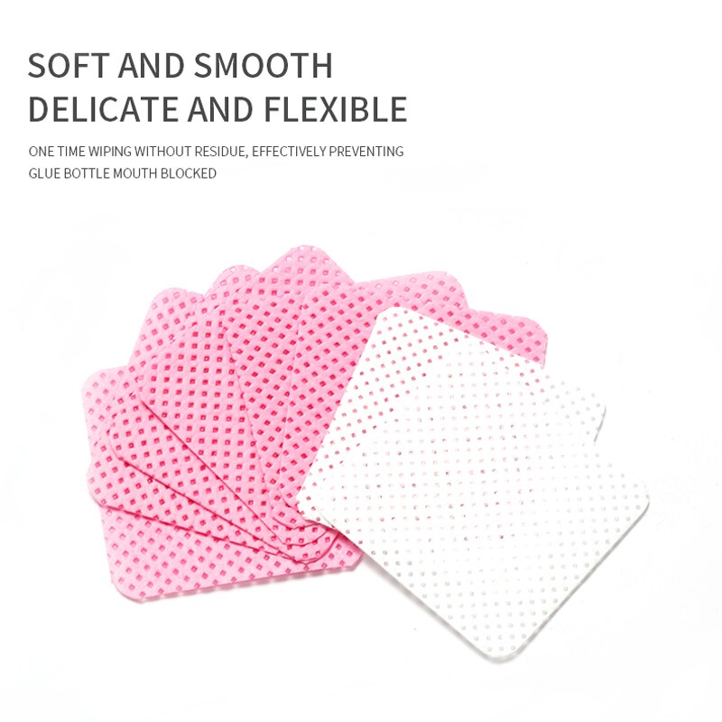 600Pcs/Pack Lint-Free Eyelash  - Gel Refill Pack ulasan dan harga
