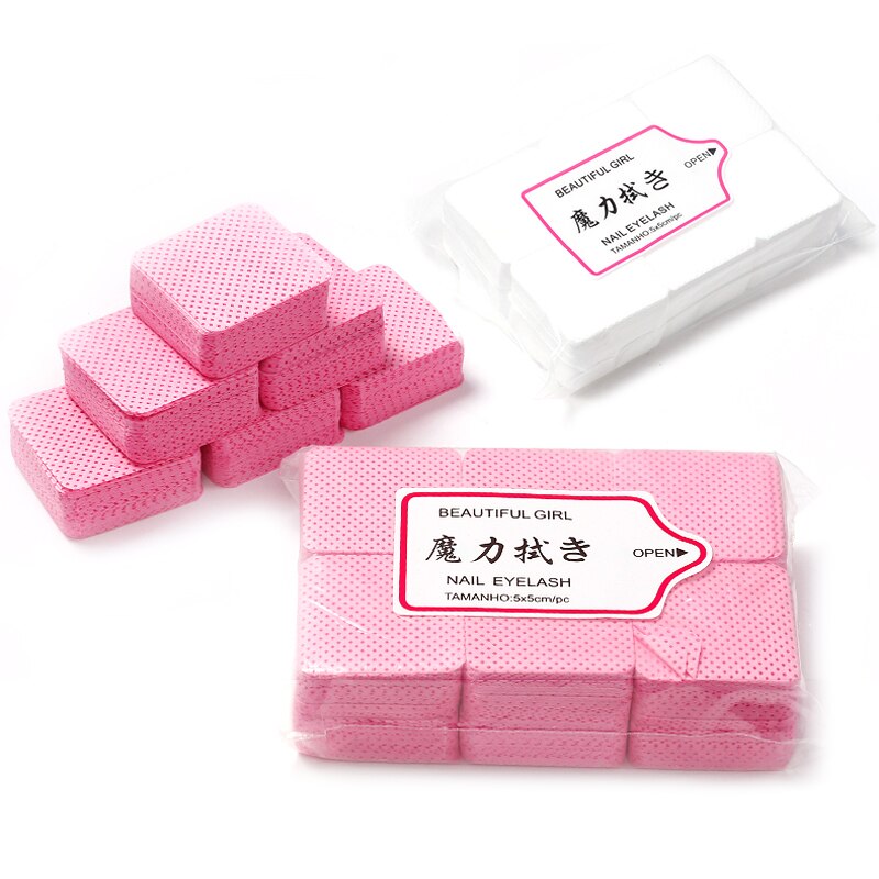 600Pcs/Pack Lint-Free Eyelash  - Gel Refill Pack ulasan dan harga