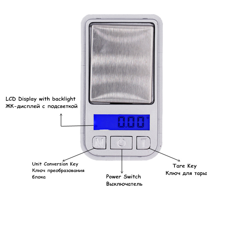 200g 0.01g Electronic Scale LC - Tape Dispenser Weighted ulasan dan harga