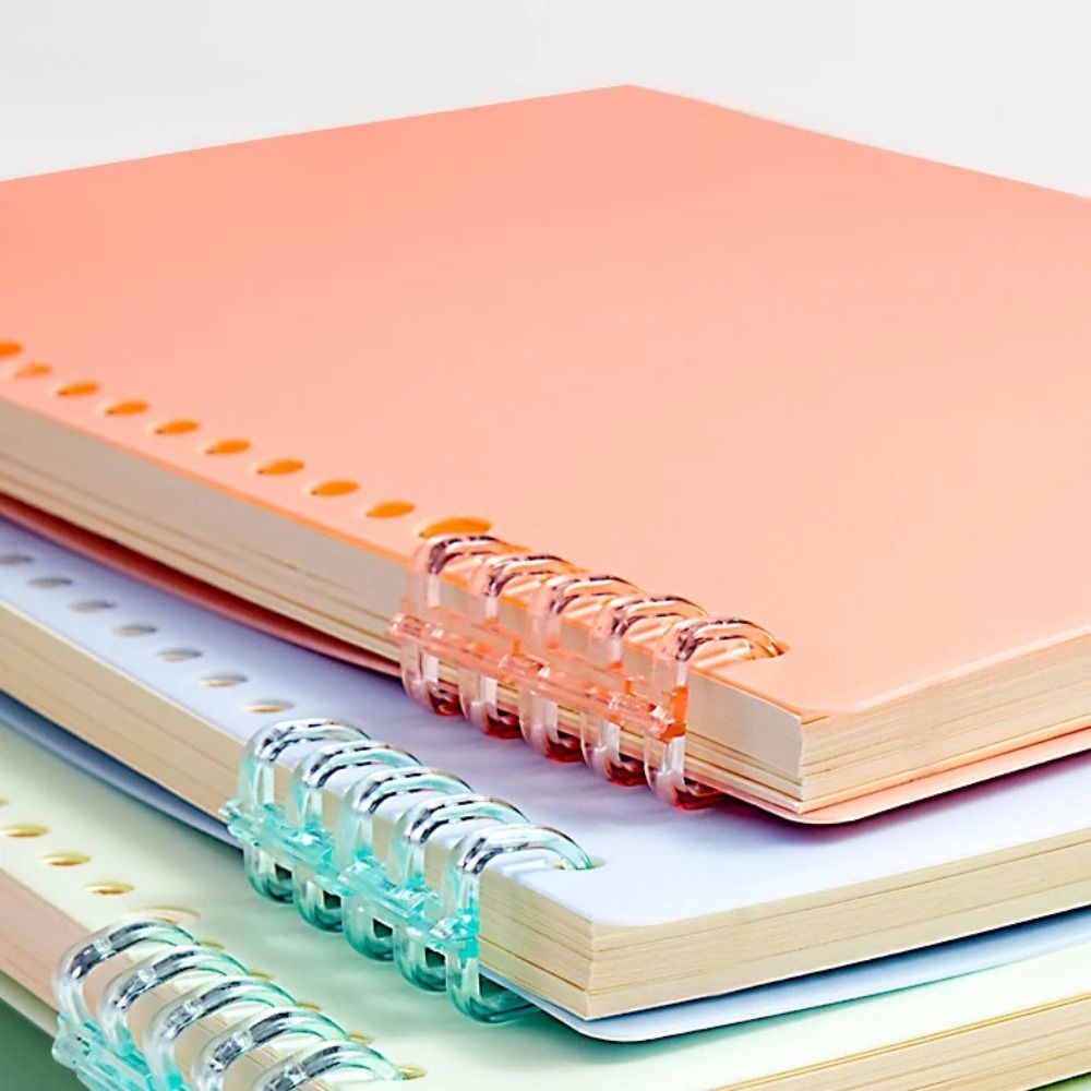 4Pcs PP Loose-leaf Book Cover  - Binder A4 Lever ulasan dan harga
