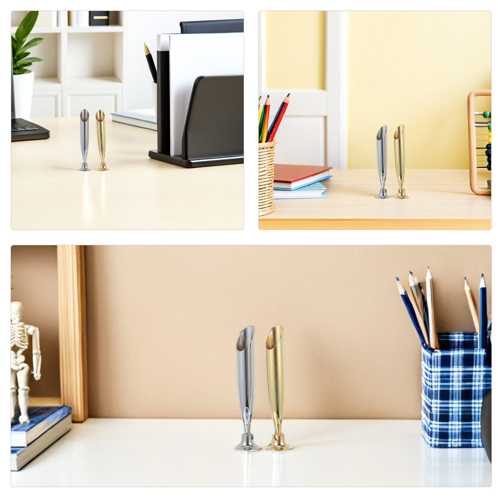 3Pcs Stainless Steel Pen Rest  - Pen Rest Single ulasan dan harga