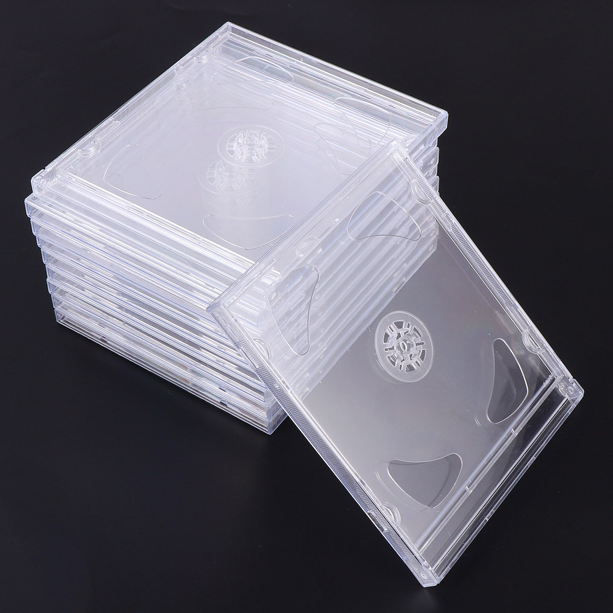 10Pcs Cd Box Dvd Case Set Port - Archive Box Set ulasan dan harga