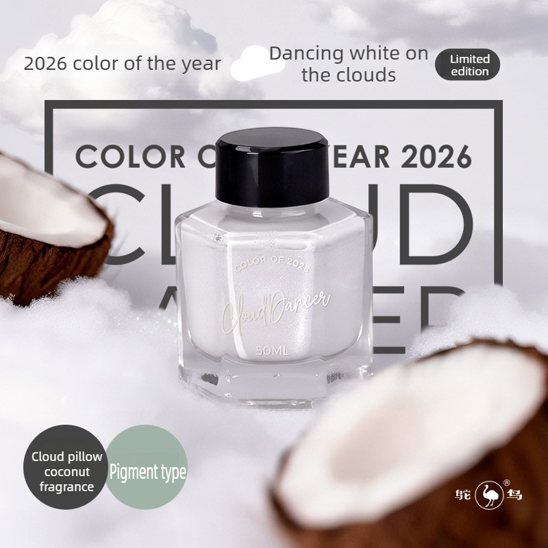 Ostrich 50ml 2026 Color Cloud  - Fountain Pen Bottled Ink ulasan dan harga
